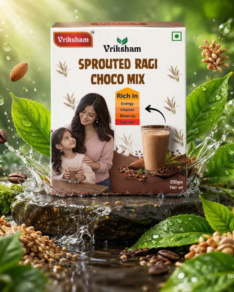 Sprouted Ragi Choco Malt