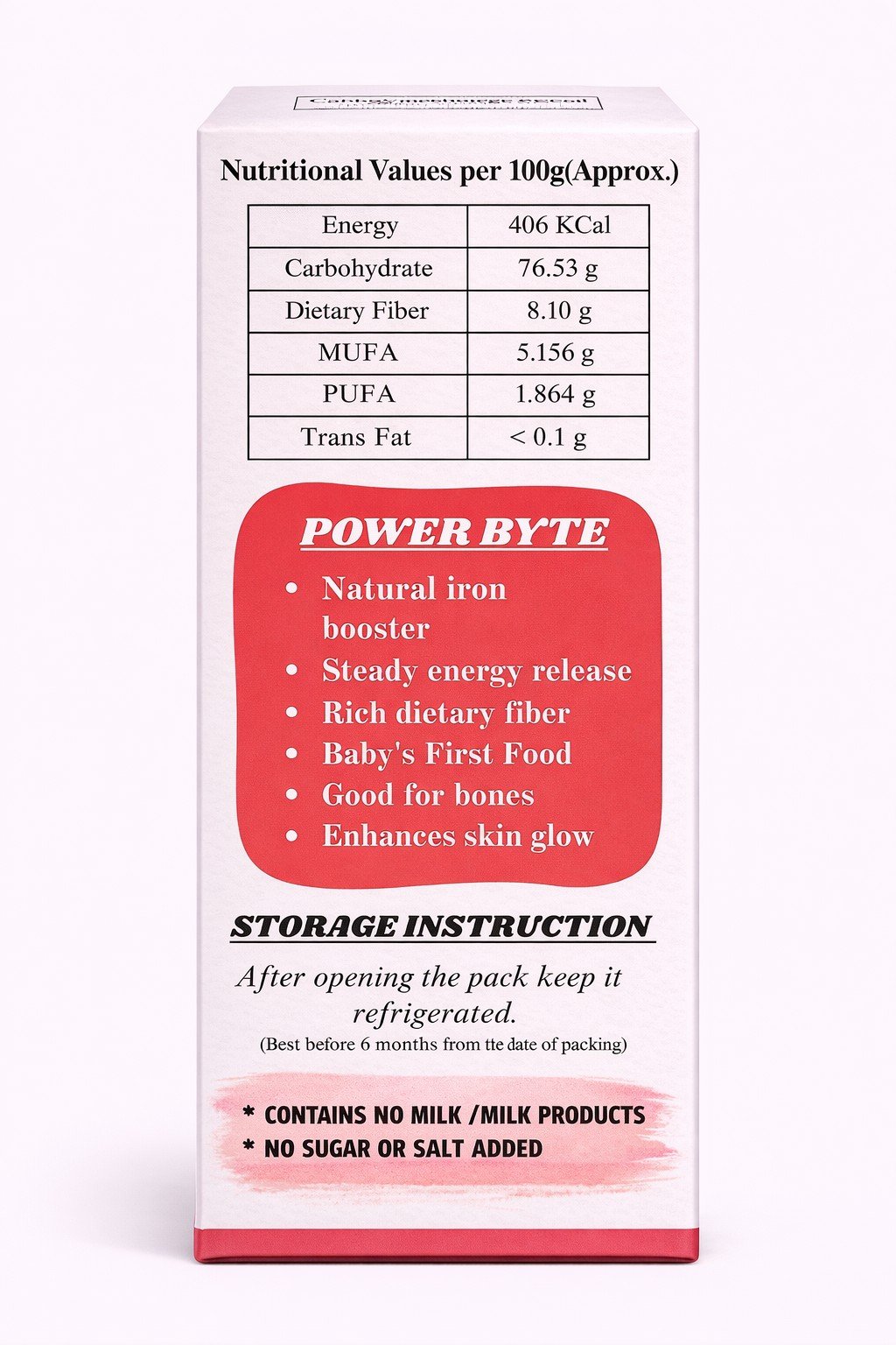 Raw Red Banana Powder - Image 4