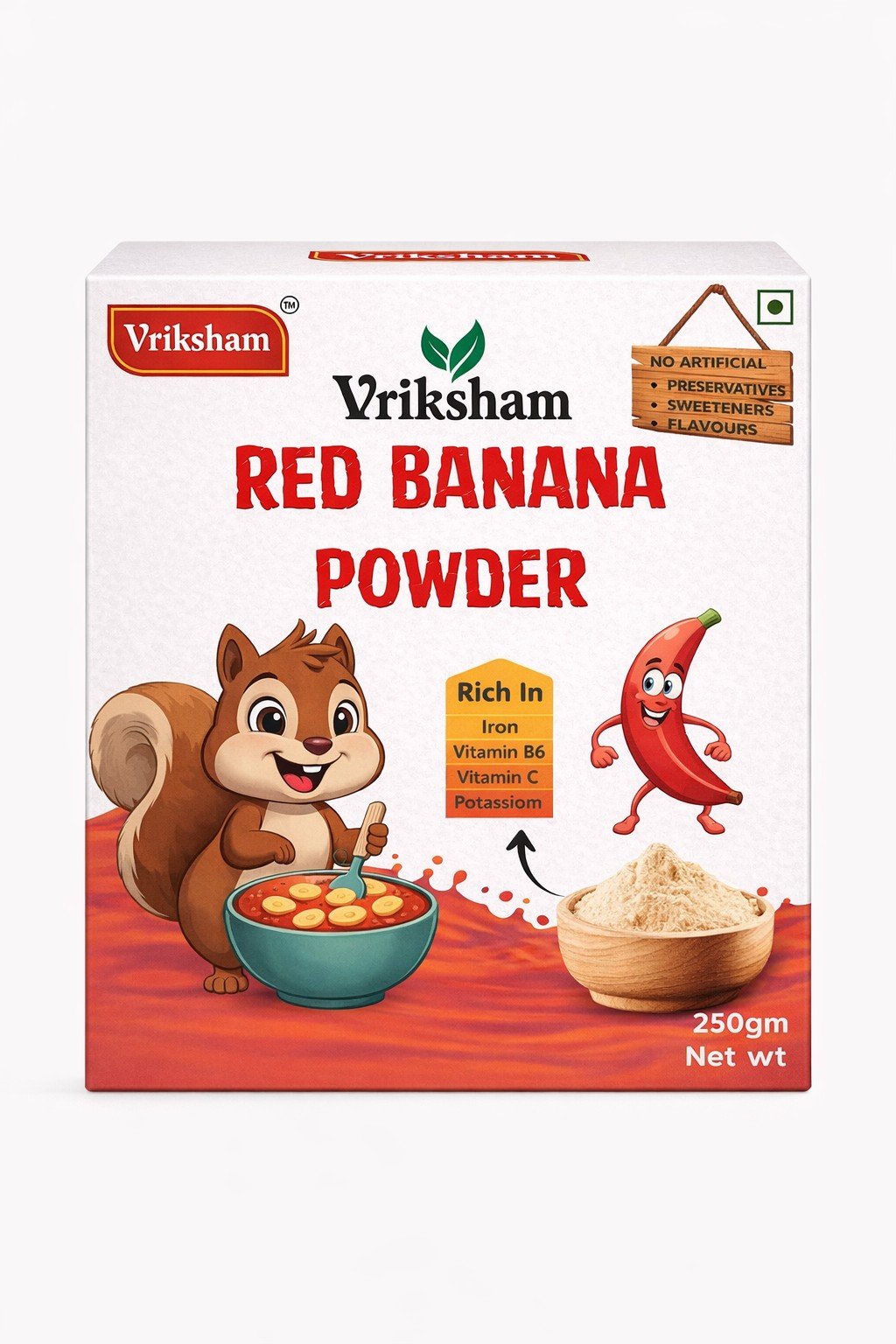 Raw Red Banana Powder - Image 2